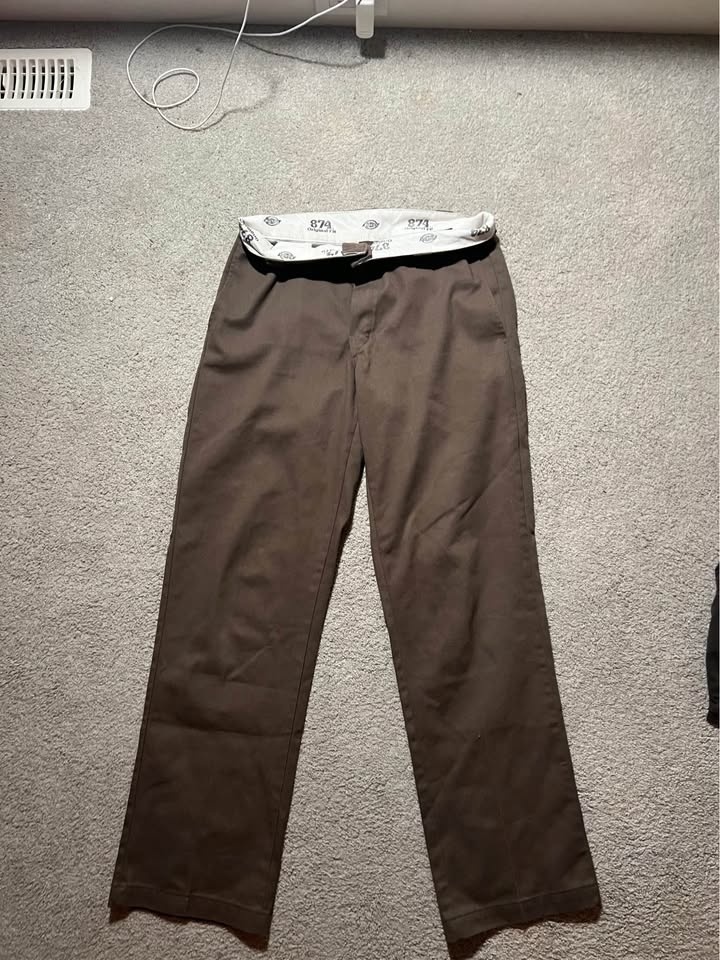 31x32 Vintage Dickies Brown Pants - photo 2
