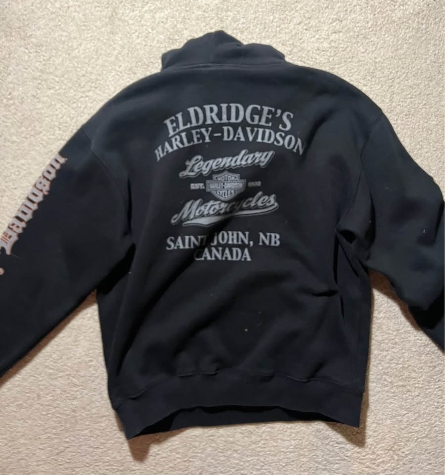 Vintage Harley Davidson Graphic Hoodie - photo 3