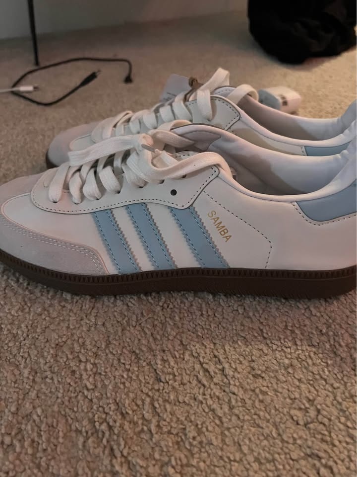 Blue & White Sambas (new) - photo 2