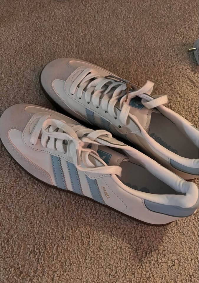 Blue & White Sambas (new) - photo 3