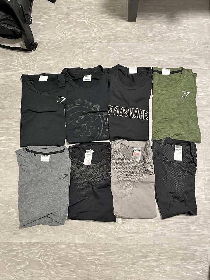 Gymshark T-shirt Bundle - Size Small
