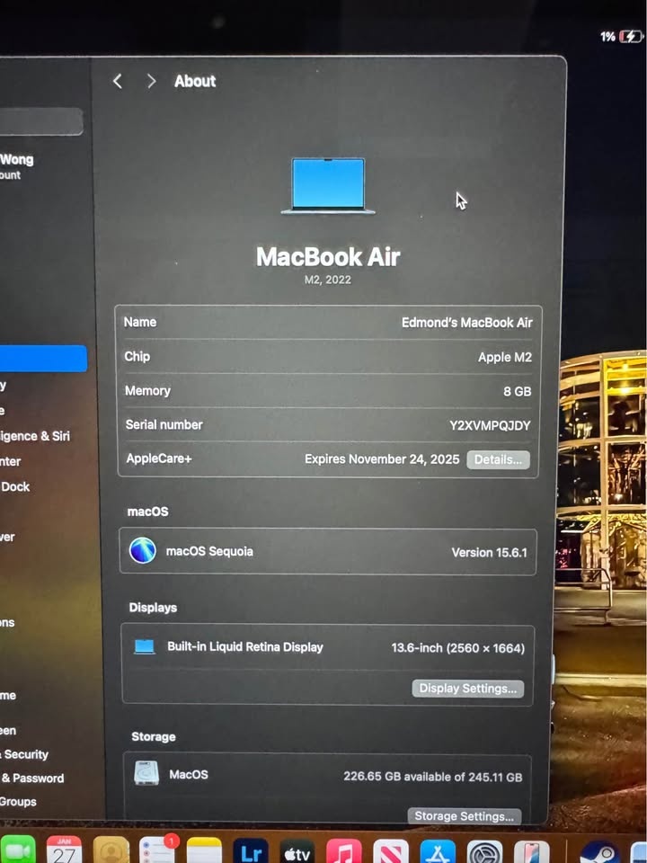 Macbook Air M2 13-inch - photo 3