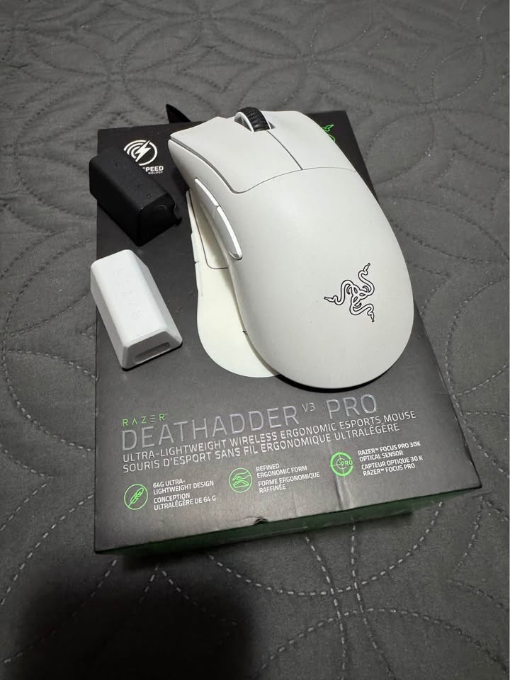 Razer Deathadder V3 Pro White - photo 4