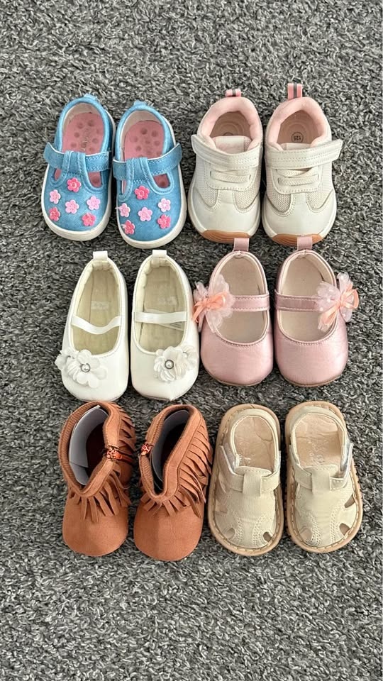 Baby Shoes Bundle – 6 Pairs