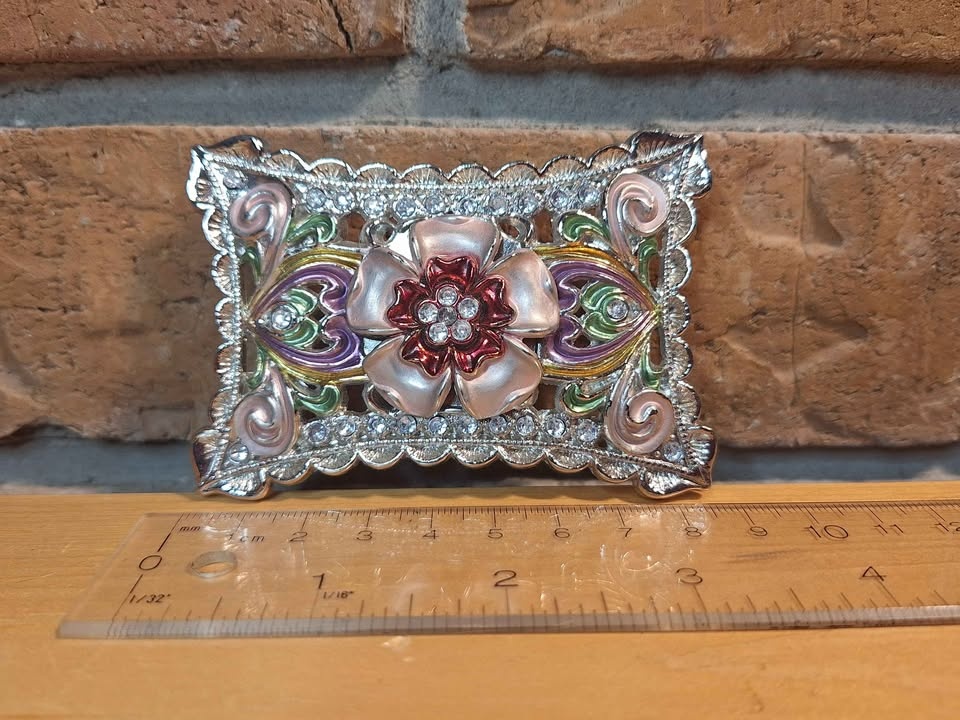 Rhinestoned Belt buckle