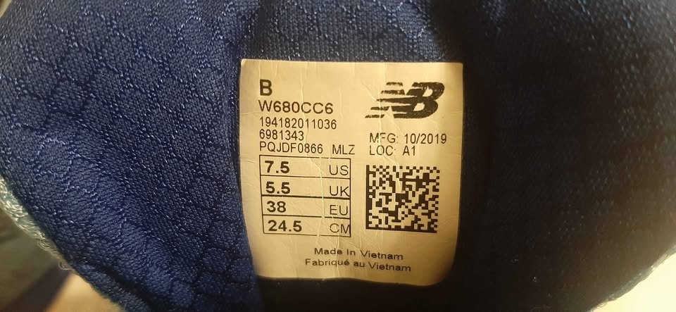 New Balance 680 V6 Light Blue - photo 4