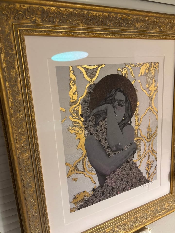The Embrace framed limited edition signed print by Kodi Delaney - photo 2