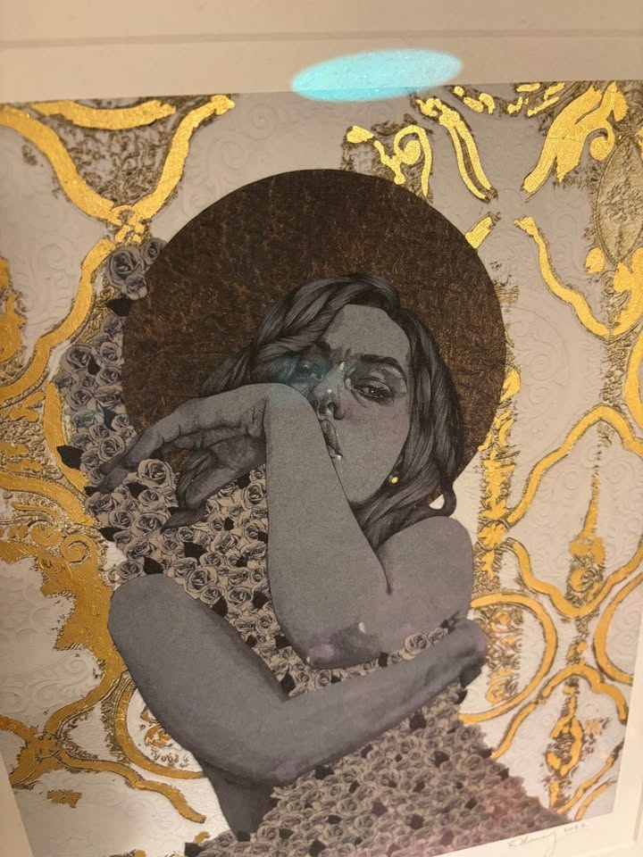 The Embrace framed limited edition signed print by Kodi Delaney - photo 3