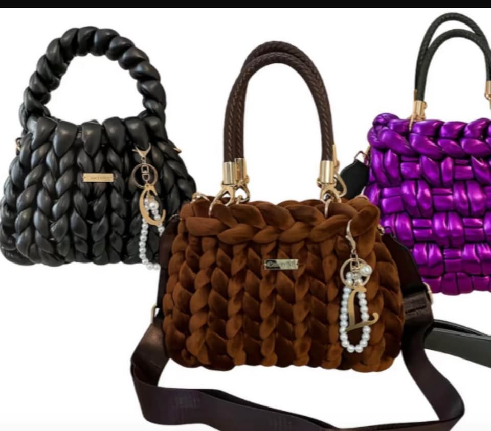 Chunky Knitted Handmade Custom Bag - photo 3