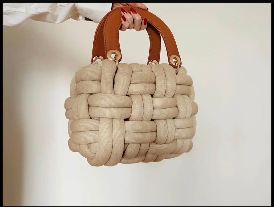 Chunky Knitted Handmade Custom Bag - photo 4