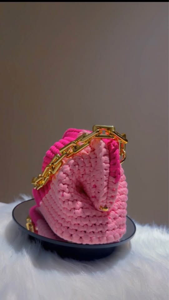 Handmade Crochet Bag for Sale - photo 5