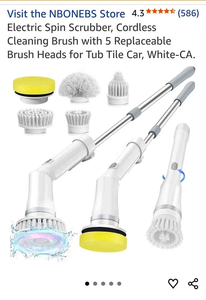 Electric Spin Scrubber