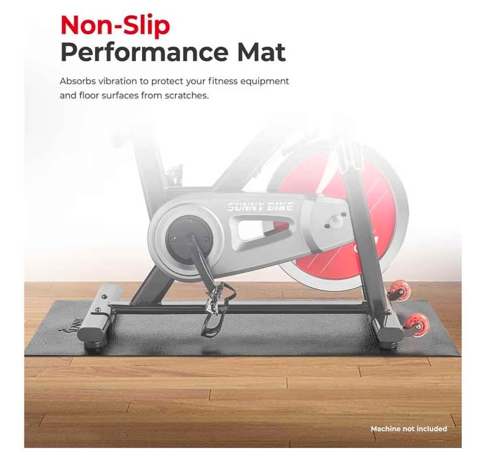 Sunny Health & Fitness Non-Slip Home Gym Mat - photo 2