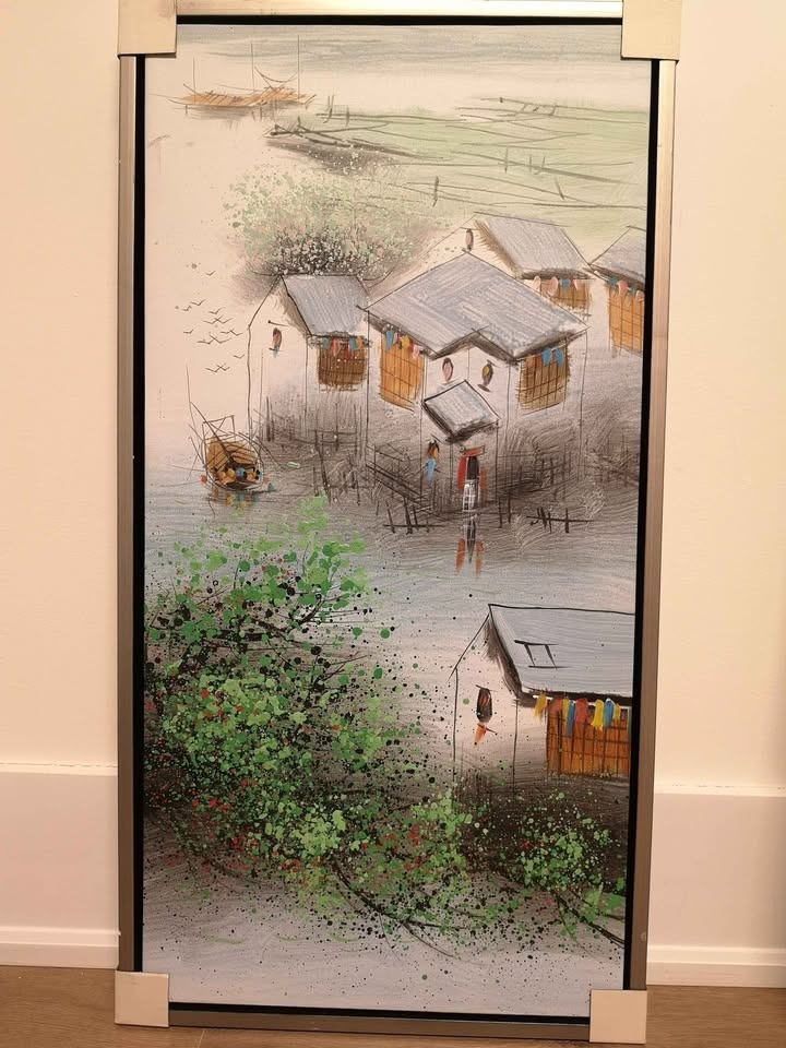 Set of 4 Chinese Landscape Paintings - Four Seasons - photo 2