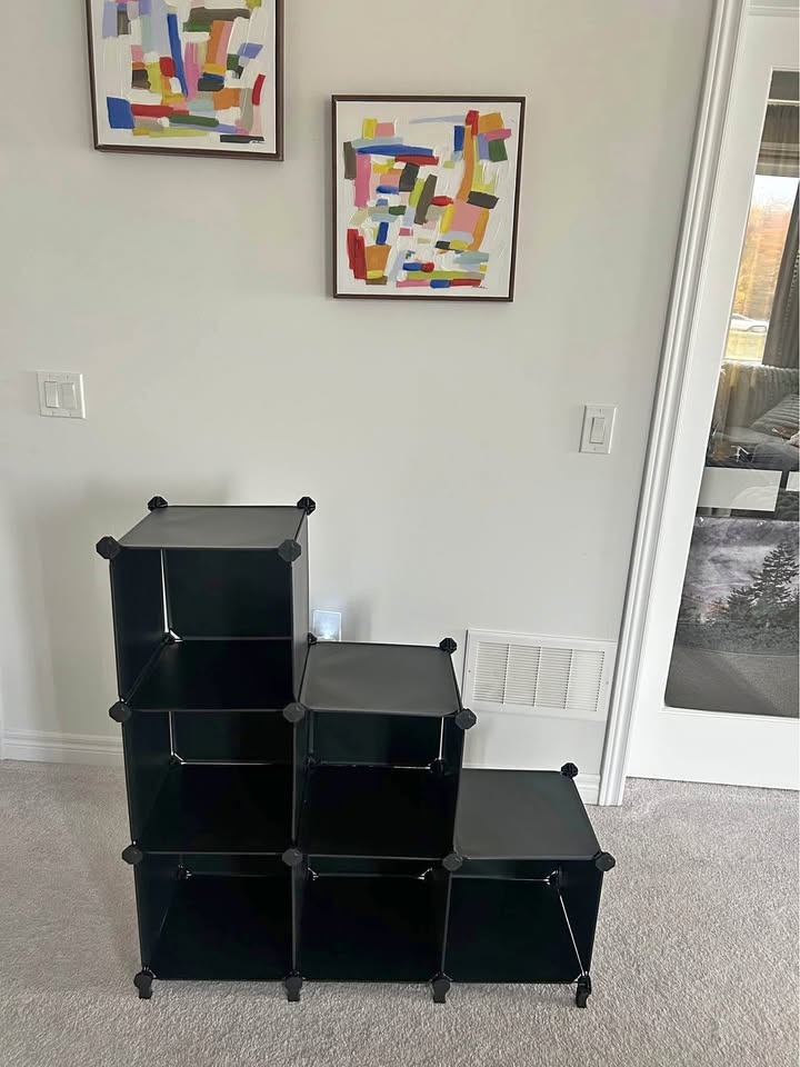 New - Songmics Cube Storage Shelf/ Organizer