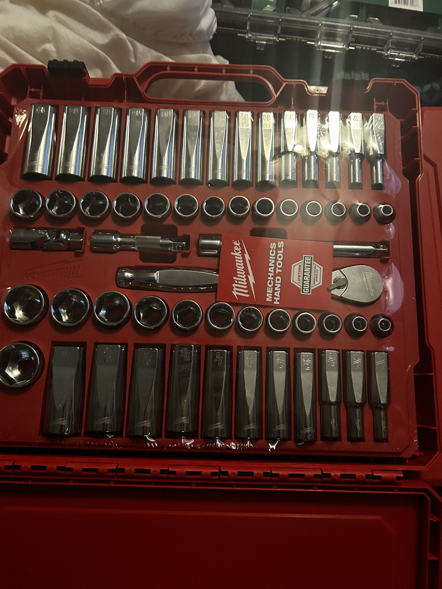Milwaukee Socket Sets - 1/4", 3/8", 1/2" Drive