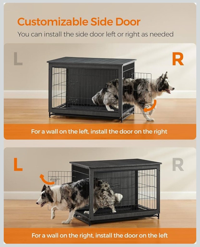 New Dog Crate - Double Doors, Fits Dogs up to 32kg - photo 2
