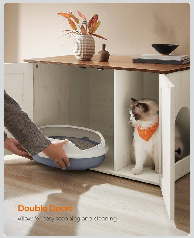 New Cat Litter Box Enclosure / Indoor House