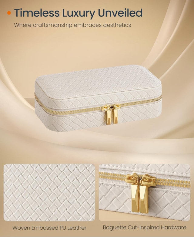 SONGMICS HOME Travel Jewelry Case Organizer - photo 2