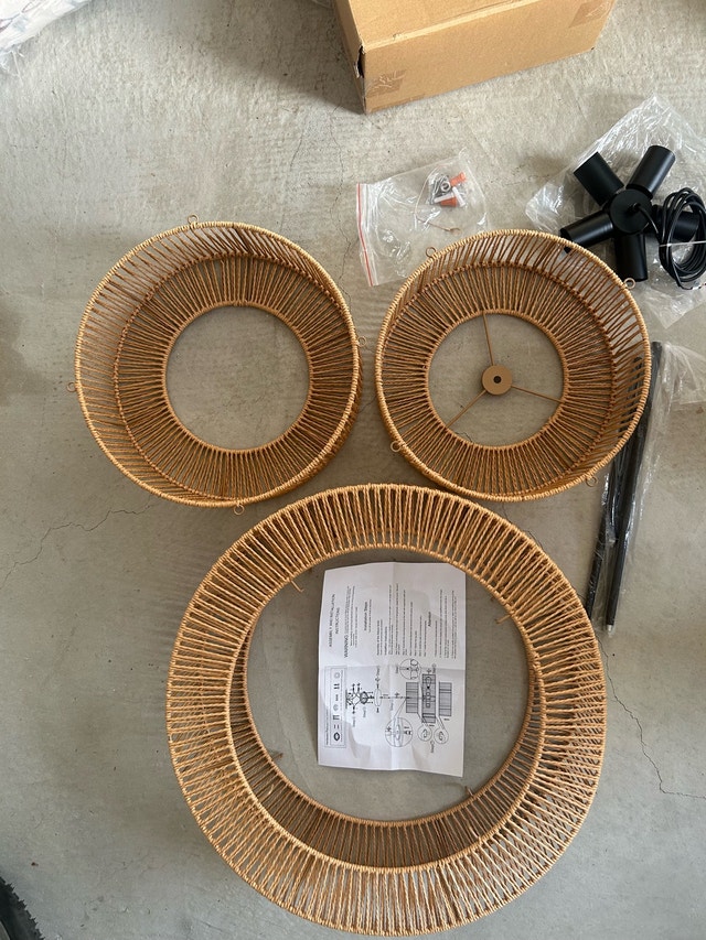 New Ceiling Fan with Light