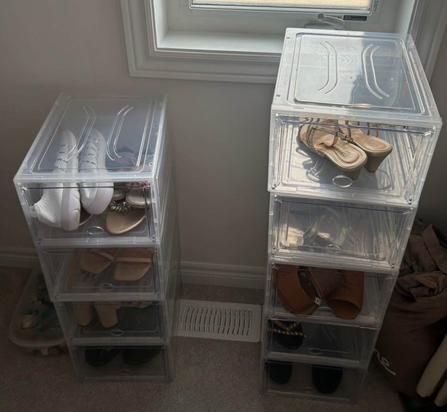 New Shoe Storage Boxes