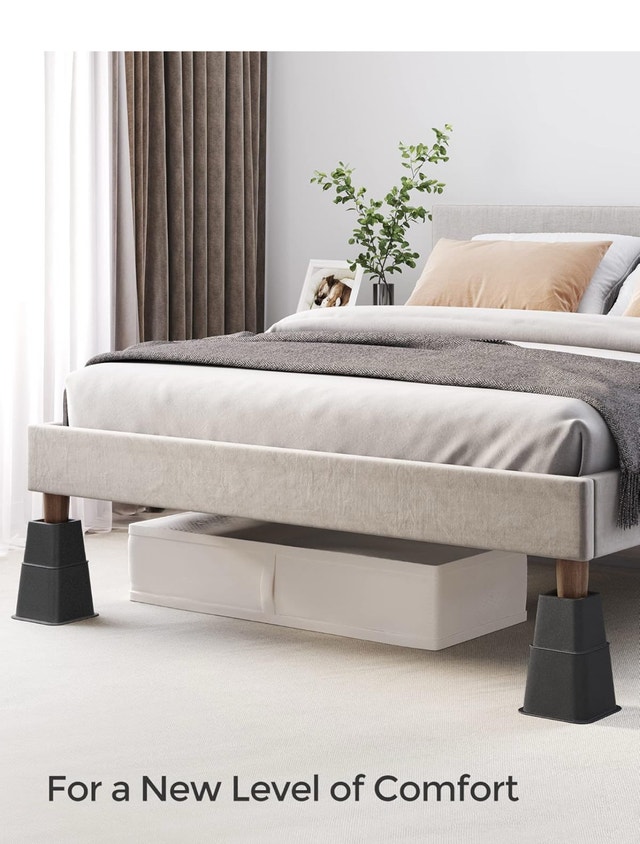 New Bed Risers - Adjustable Height & Storage - photo 4