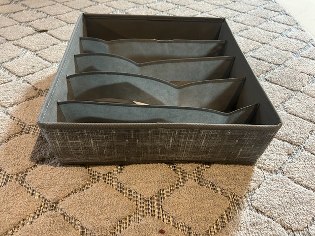 New Organizer Bins