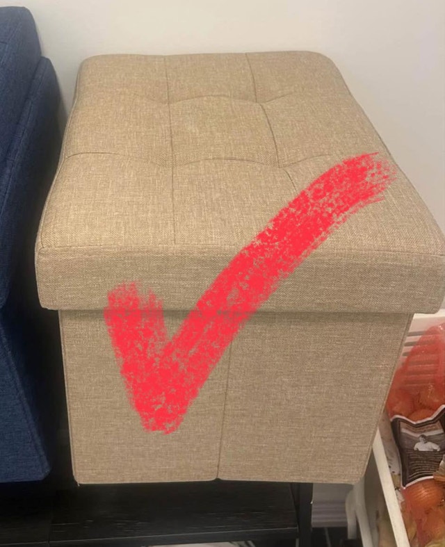 New Storage Ottoman
