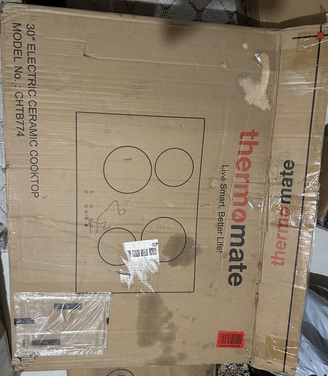 ThermOMate 30" Electric Ceramic Cooktop - New in Box - photo 5