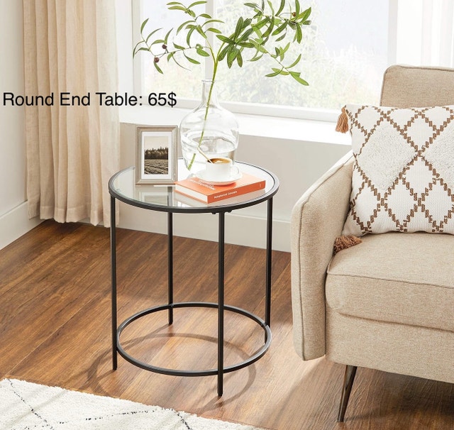 Round End Table