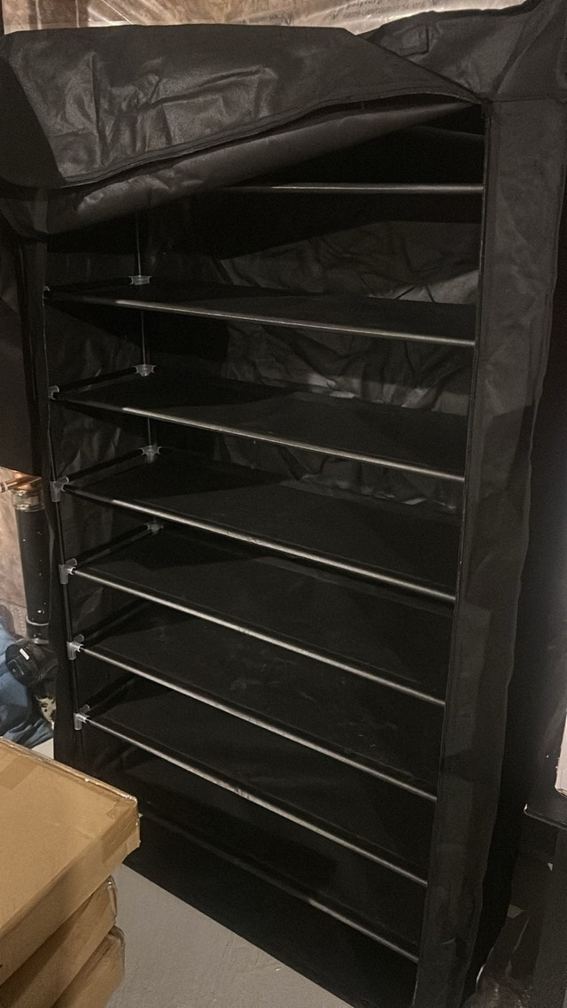 New Portable Wardrobe Closet with Shelves
