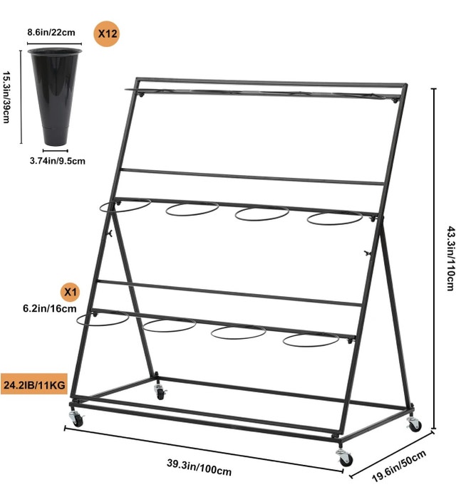 New Flower Display Stand