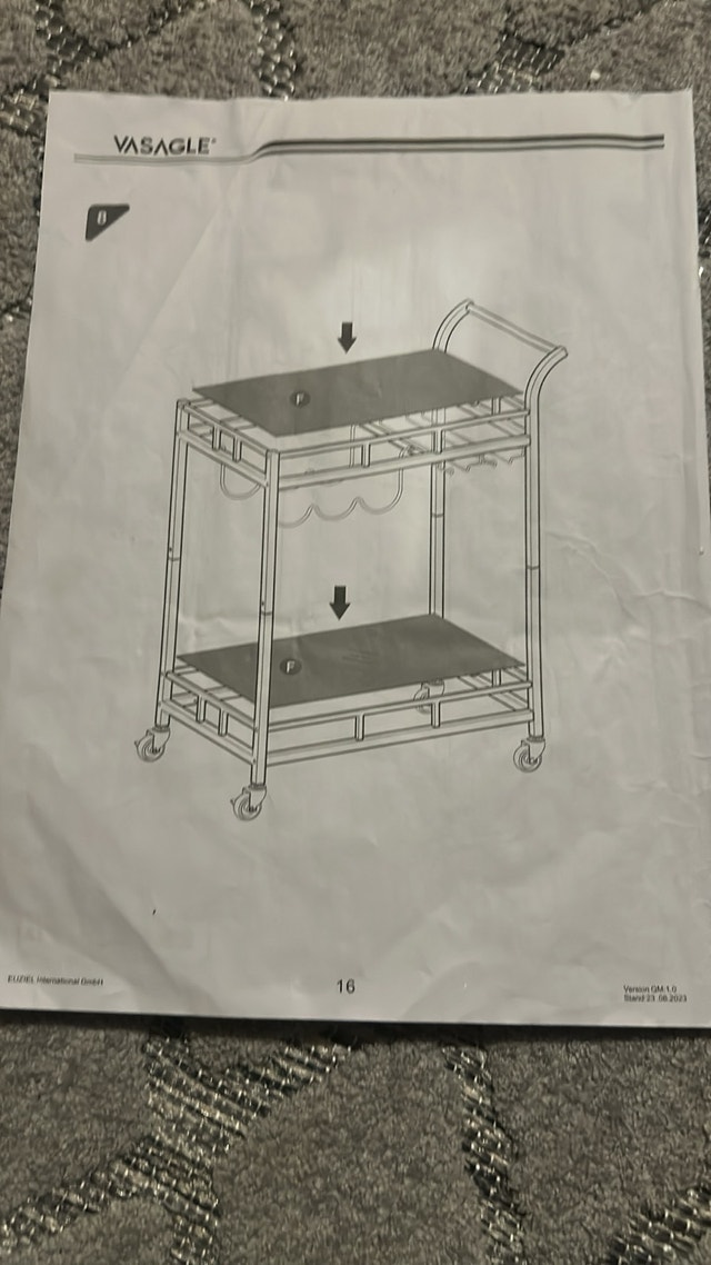 SONGMICS Bar Cart - photo 2