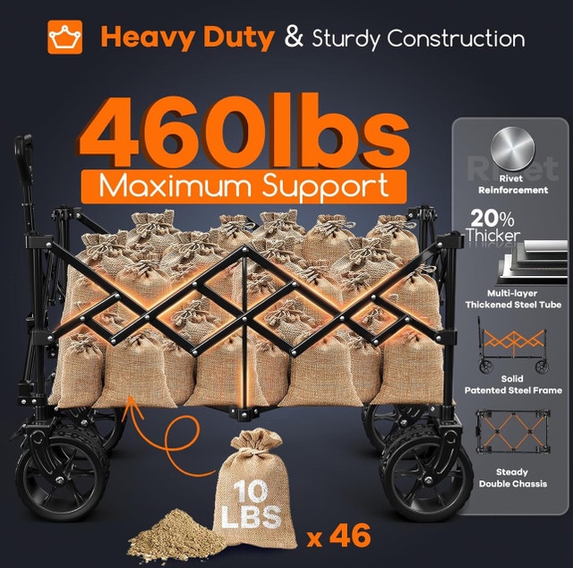 New Origainsure Wagon - 220L, 460lbs Capacity - photo 3