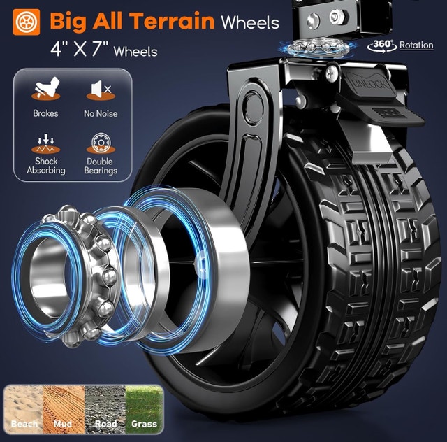 New Origainsure Wagon - 220L, 460lbs Capacity - photo 4