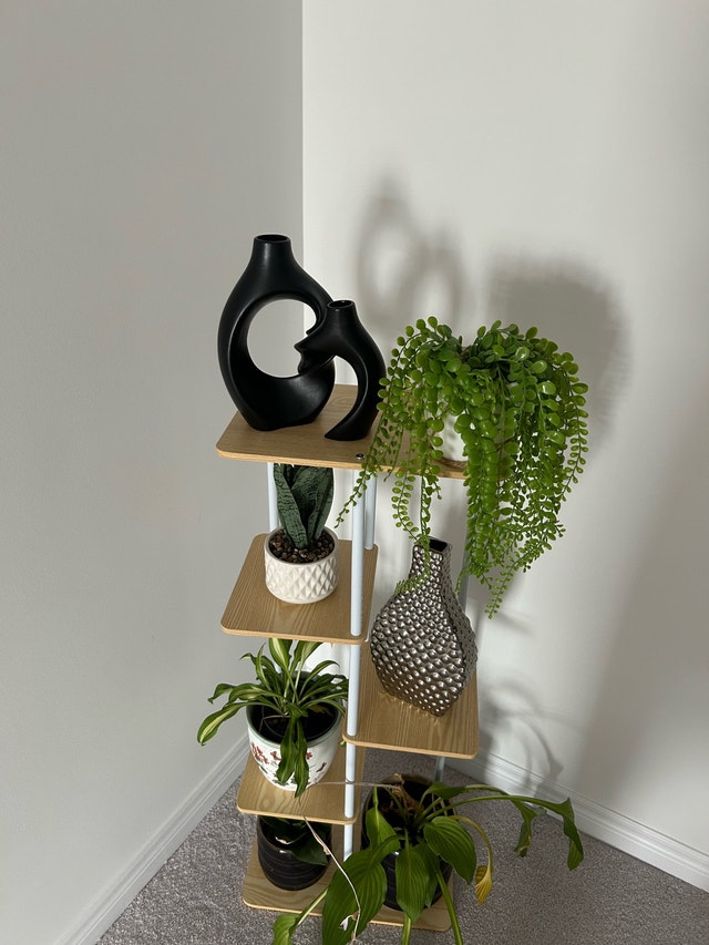 2 Black Vases - New - photo 2