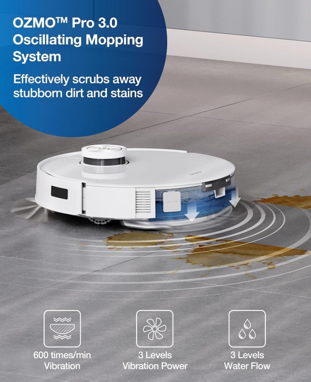 ECOVACS DEEBOT T10 Plus Robot Vacuum and Mop - photo 3