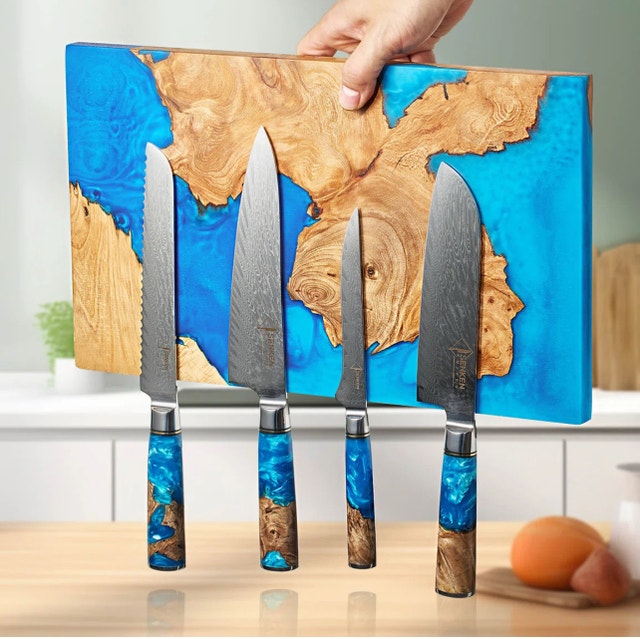New Magnetic Knife Block - Holds Up to 16 Knives - photo 3