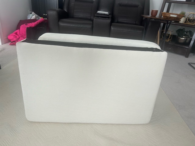 Single Headboard - White Corduroy - photo 2