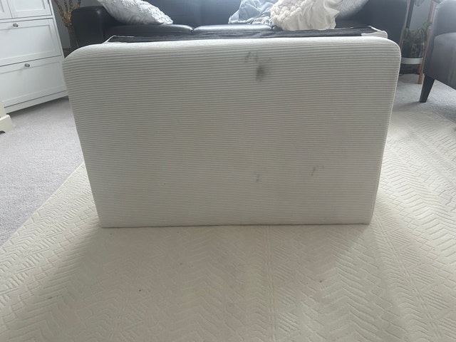 Single Headboard - White Corduroy - photo 3