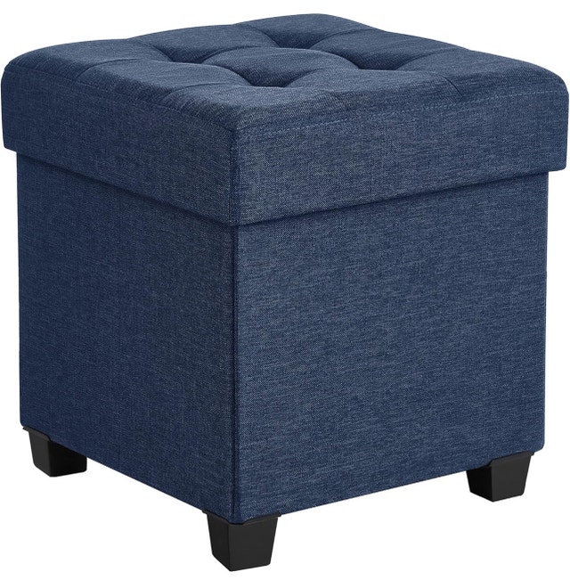 Songmics Small Storage Ottoman, LSF014L01V1