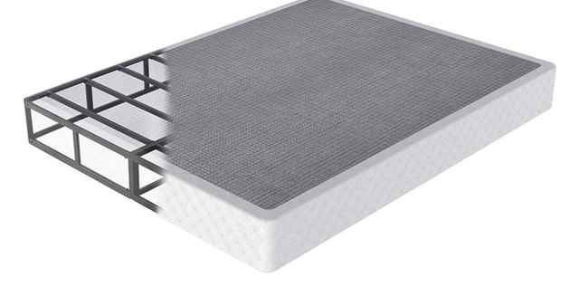 New Metal Queen Box Spring - Heavy-Duty Mattress Foundation