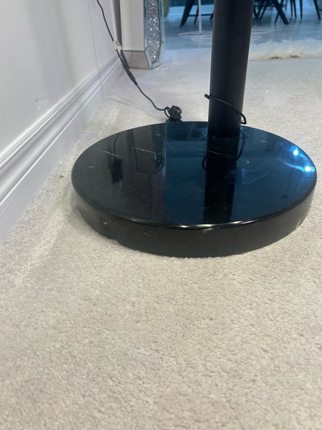 Modern Five-Light Floor Lamp - Black - photo 5