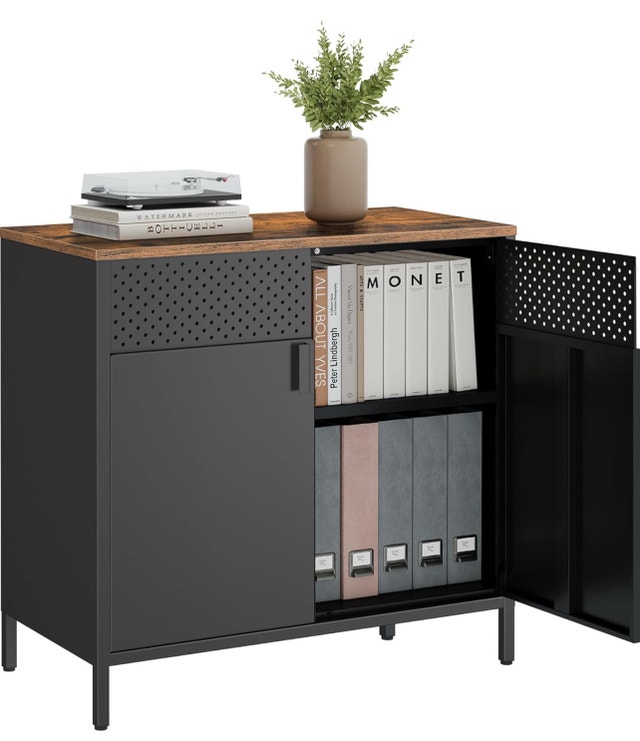 New Metal Storage Cabinet - 2 Doors, Adjustable Shelf - photo 5