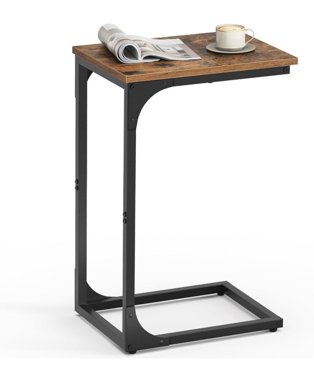 VASAGLE Side Table - Rustic Brown