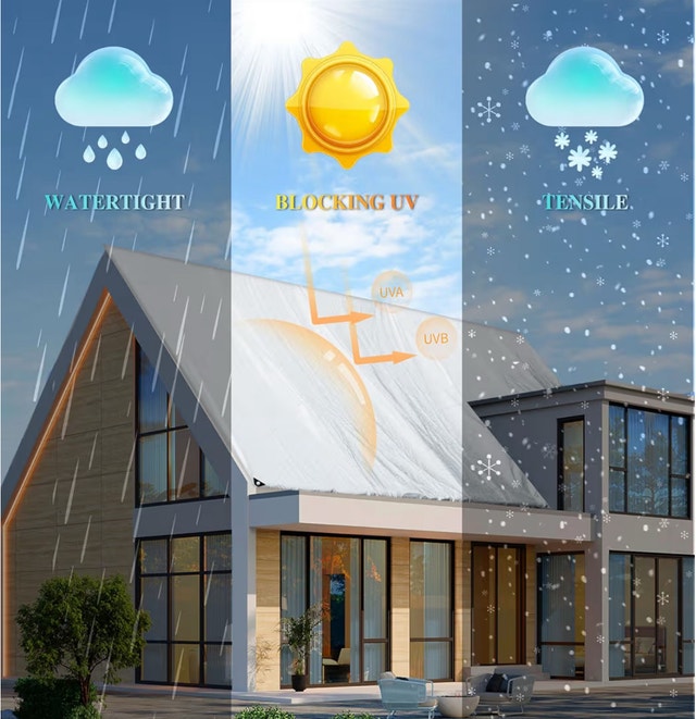 New-Tarps Heavy Duty Waterproof, Multipurpose Protective Cover - photo 2