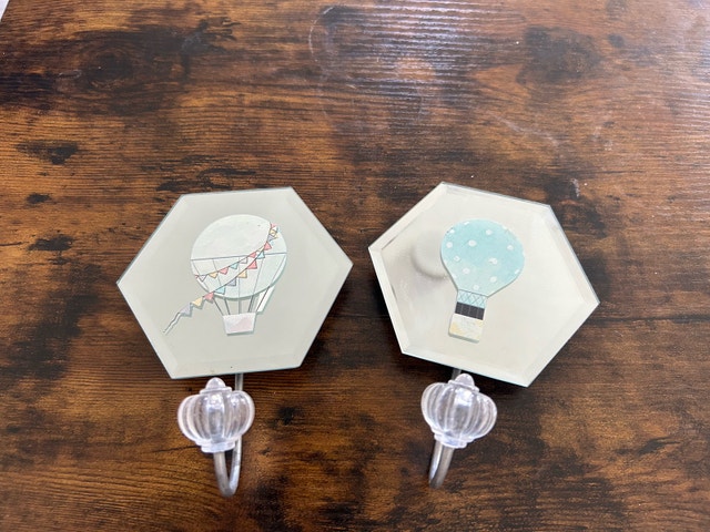 New Wall Hooks - Hot Air Balloon Design - photo 3