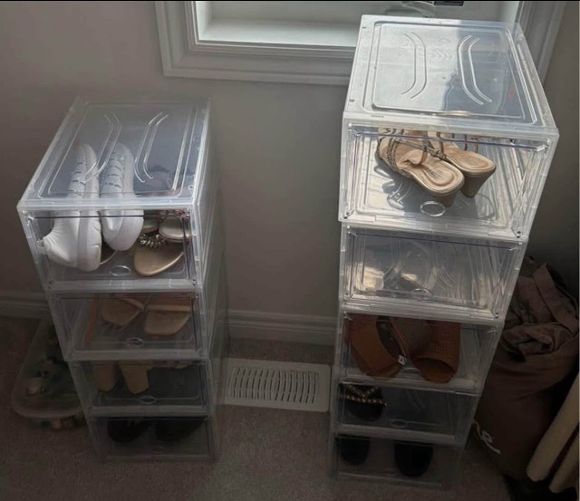 New Shoe Storage Boxes