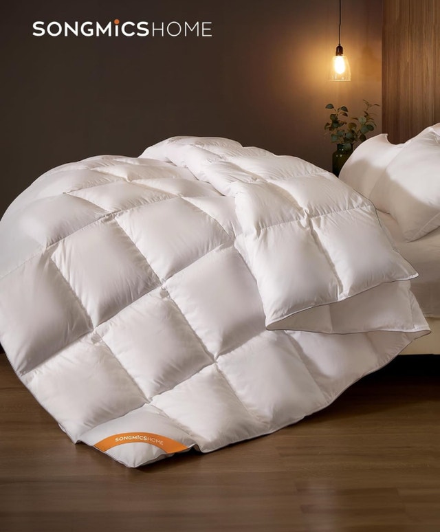 SongmicsHome Duvet, Queen Size White Down - photo 5