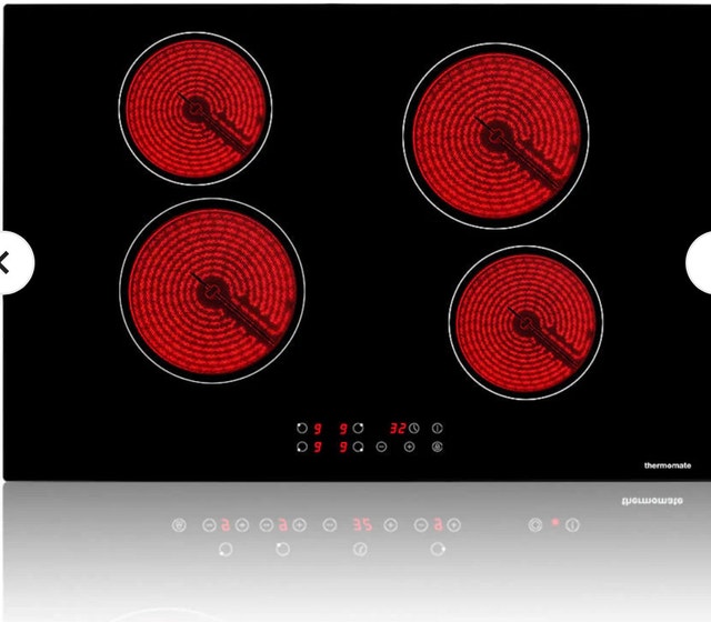 New Thermomate Electric Cooktop - 4 Burners